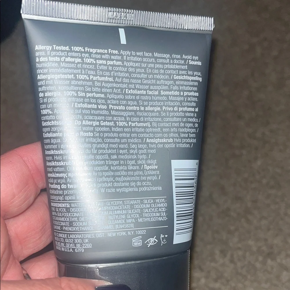 Clinique For Men Face Scrub, Sealed